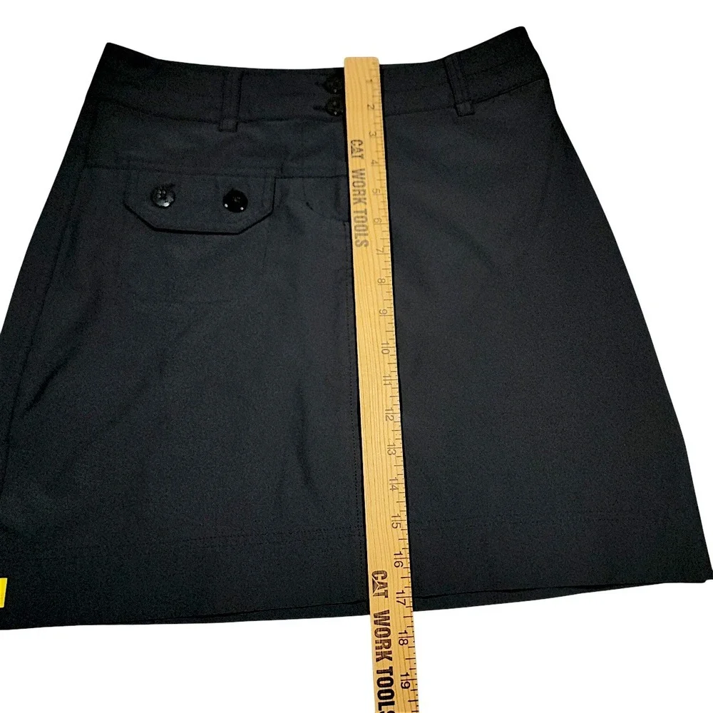 Lole Skorts sz 4 Bundle Lot of 2 Black Brown Quick Dry UPF 50+ Tennis Mini Skirt